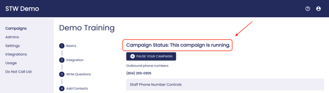 #6 campaign status
