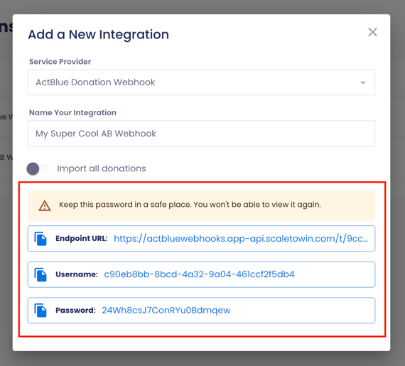 Getting your credentials - webhook (2)