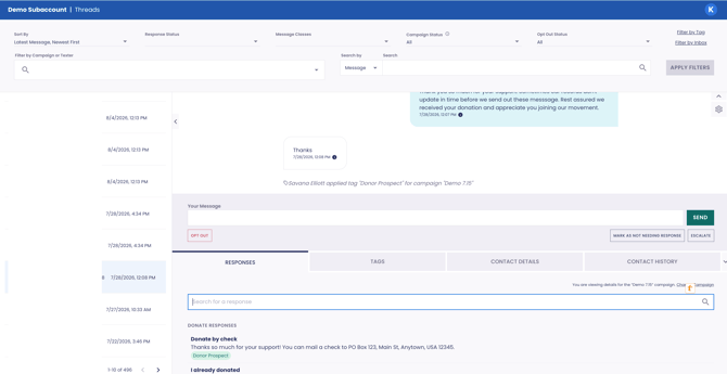Threads and Reply Management #1