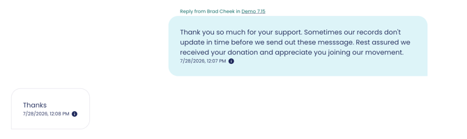 Threads and Reply Management #4